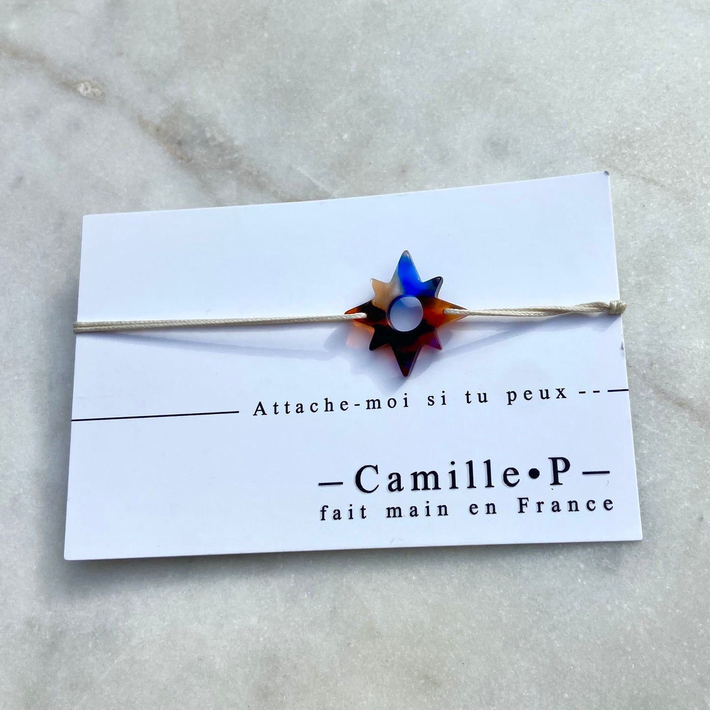 Bracelet acétate Céleste