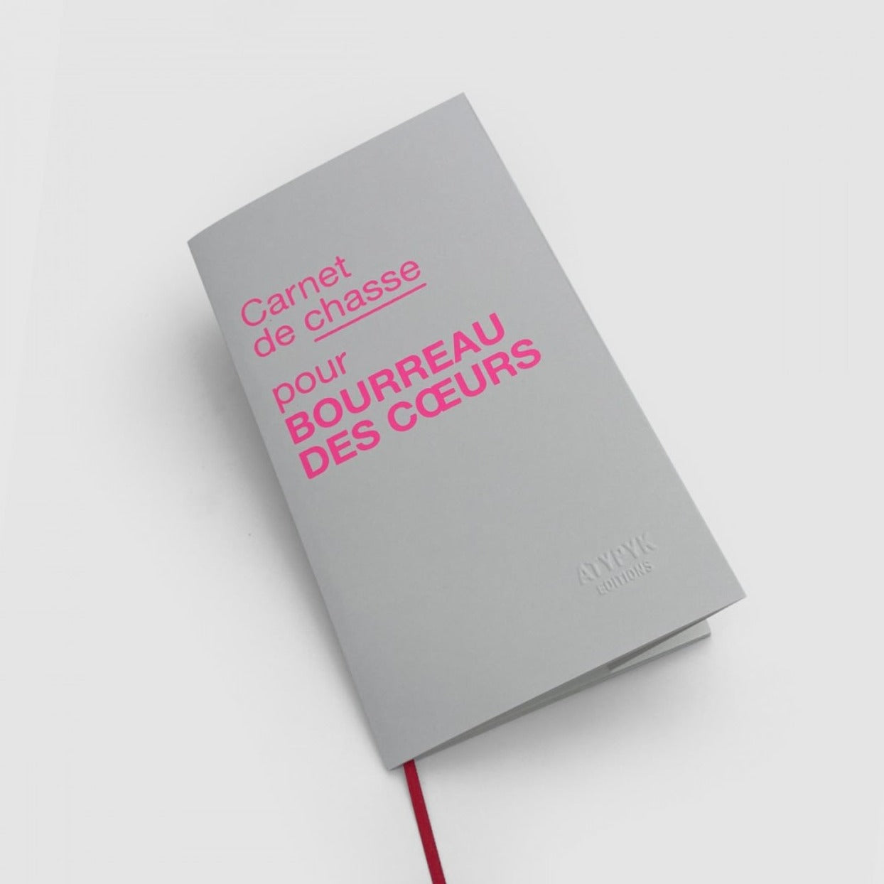 Carnet Bourreau des coeurs