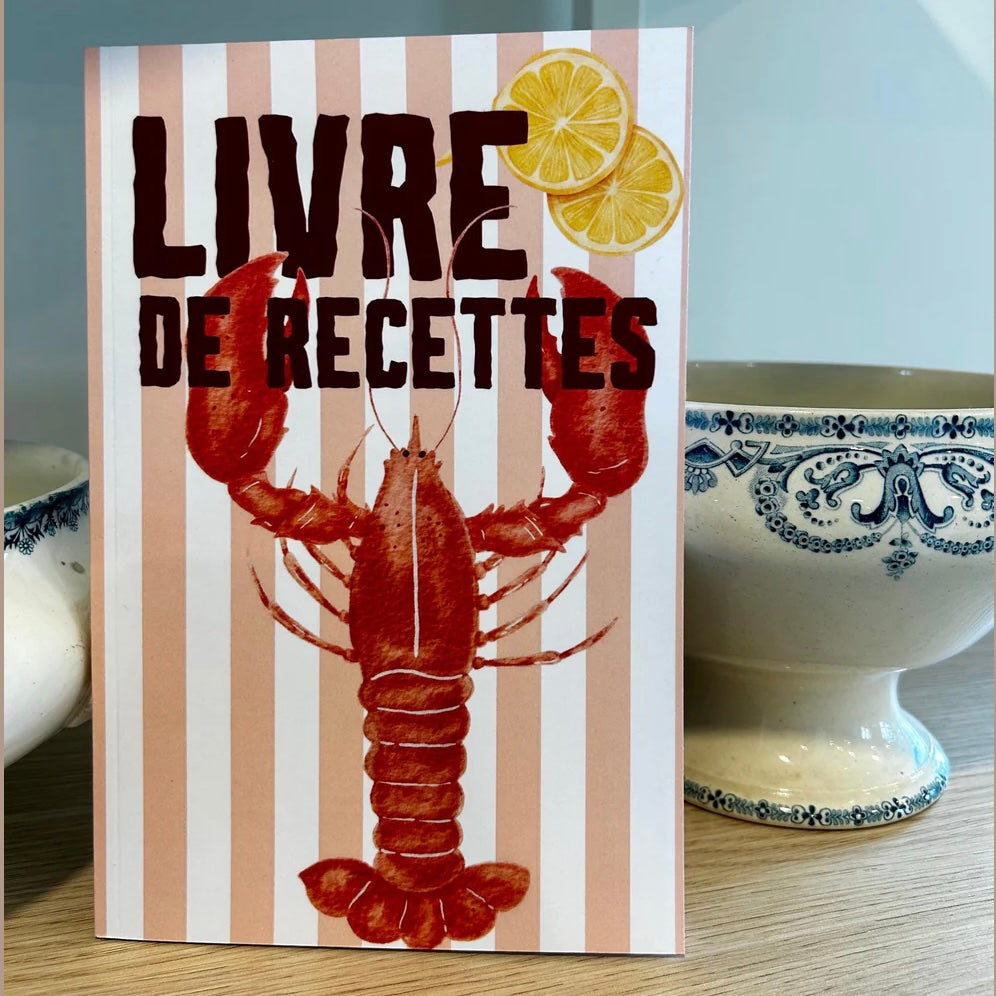 Livre de recettes homard