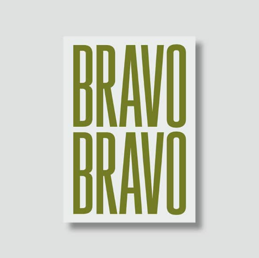 Carte Postale Bravo bravo