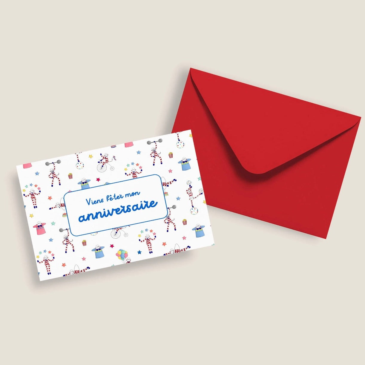 Lot de 6 cartes invitations anniversaire divers V1+ enveloppes Lot de 6 cartes invitations anniversaire divers V1+ enveloppes