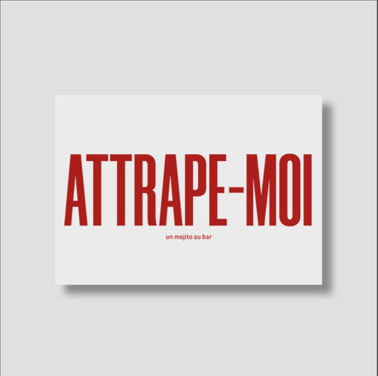 Carte Postale Attrape-moi