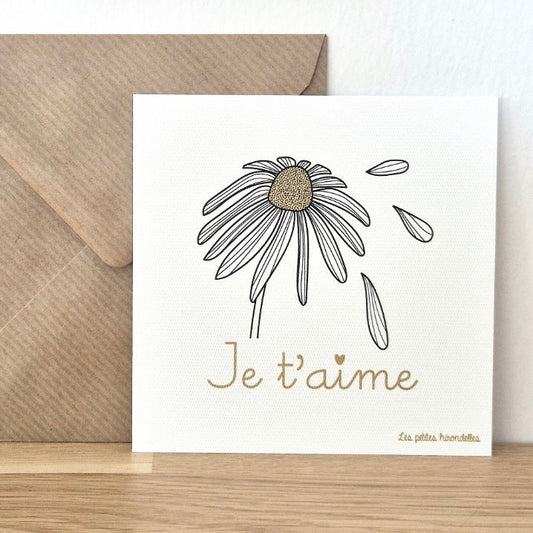 Carte Je t'aime