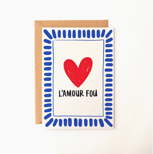 Carte L'amour fou