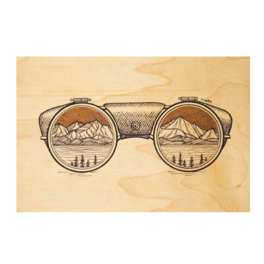 Carte postale Winter sunglasses