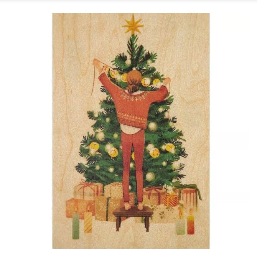 Carte postale greetings noel