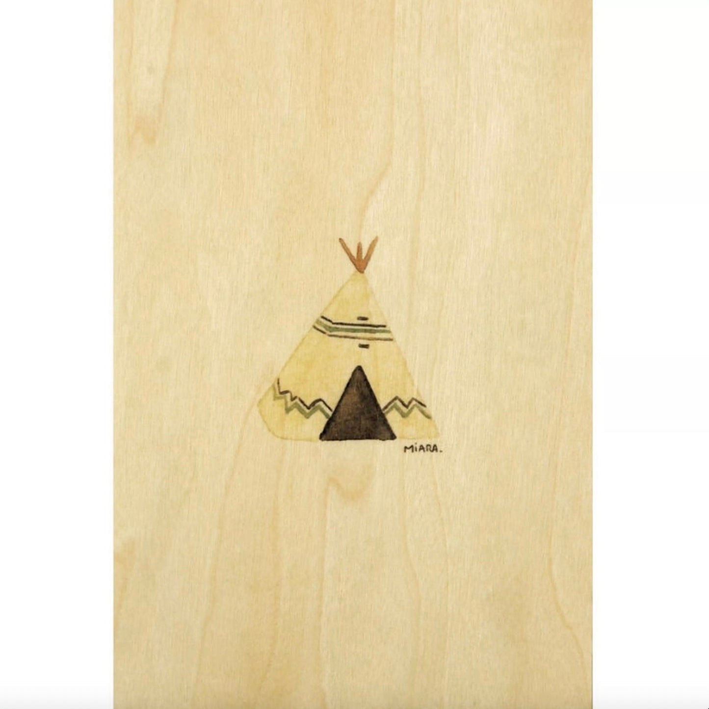 Carte postale Tipi