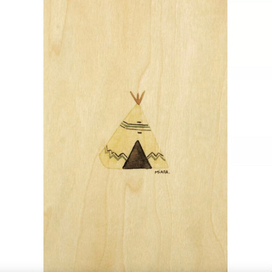 Carte postale Tipi