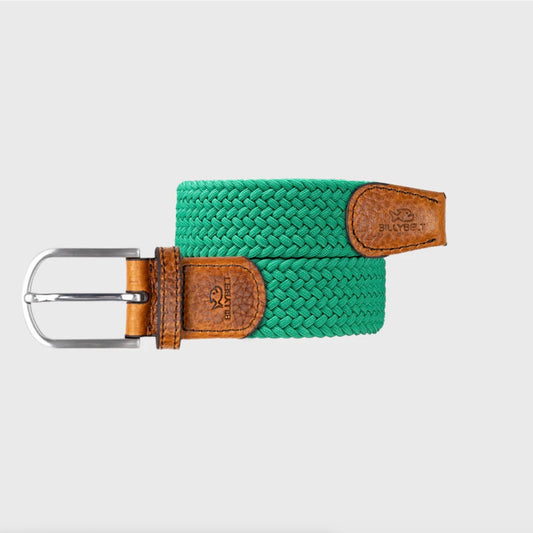Ceinture tressée élastique Golf Green