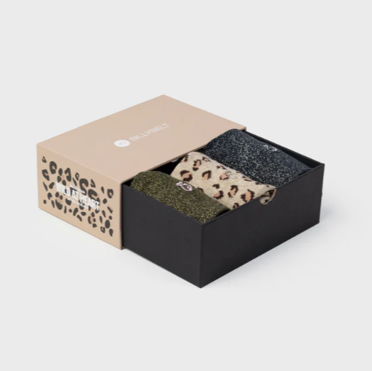 billybelt coffret chaussettes paillettes femme