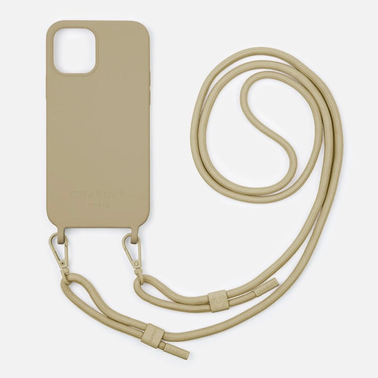 Cordon téléphone - Taupe