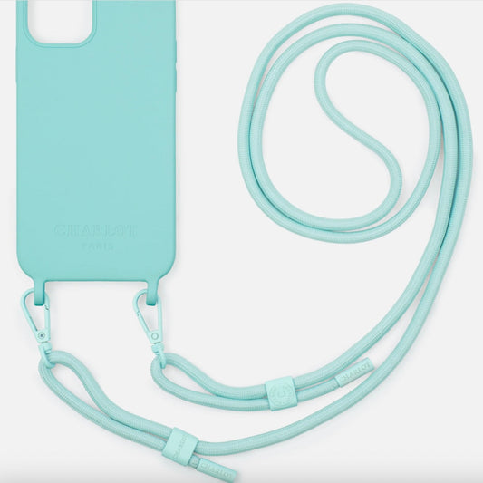 Cordon téléphone - Turquoise