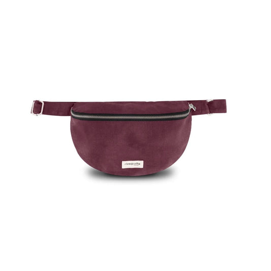 Sac banane Custine - Beetroot red waxed
