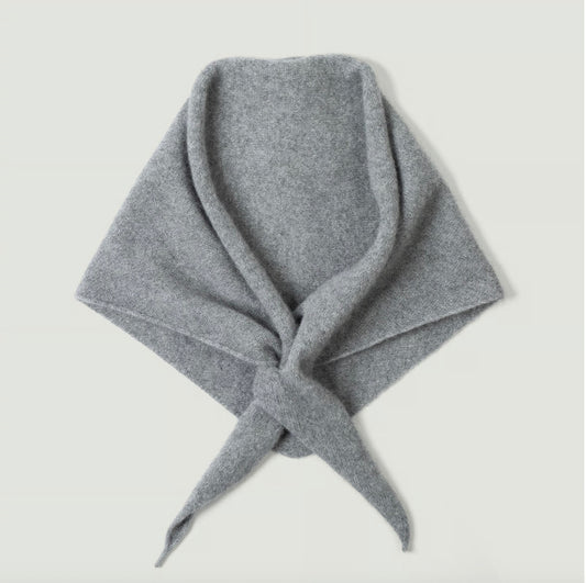 Écharpe triangulaire Laine et Angora Meteor
