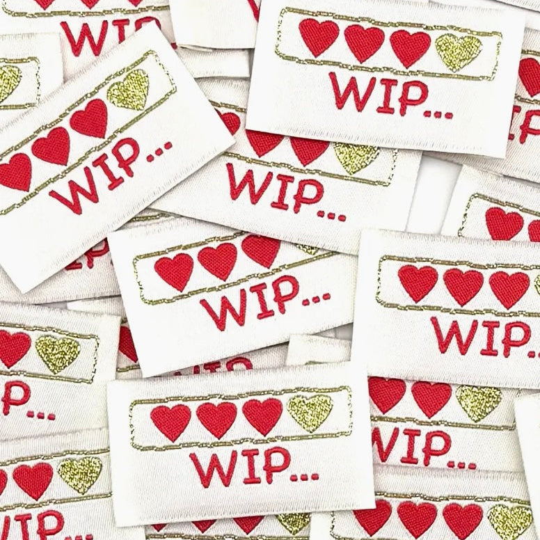 Etiquette tissée à coudre