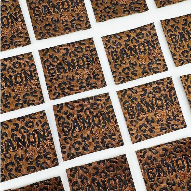 Etiquette tissée à coudre