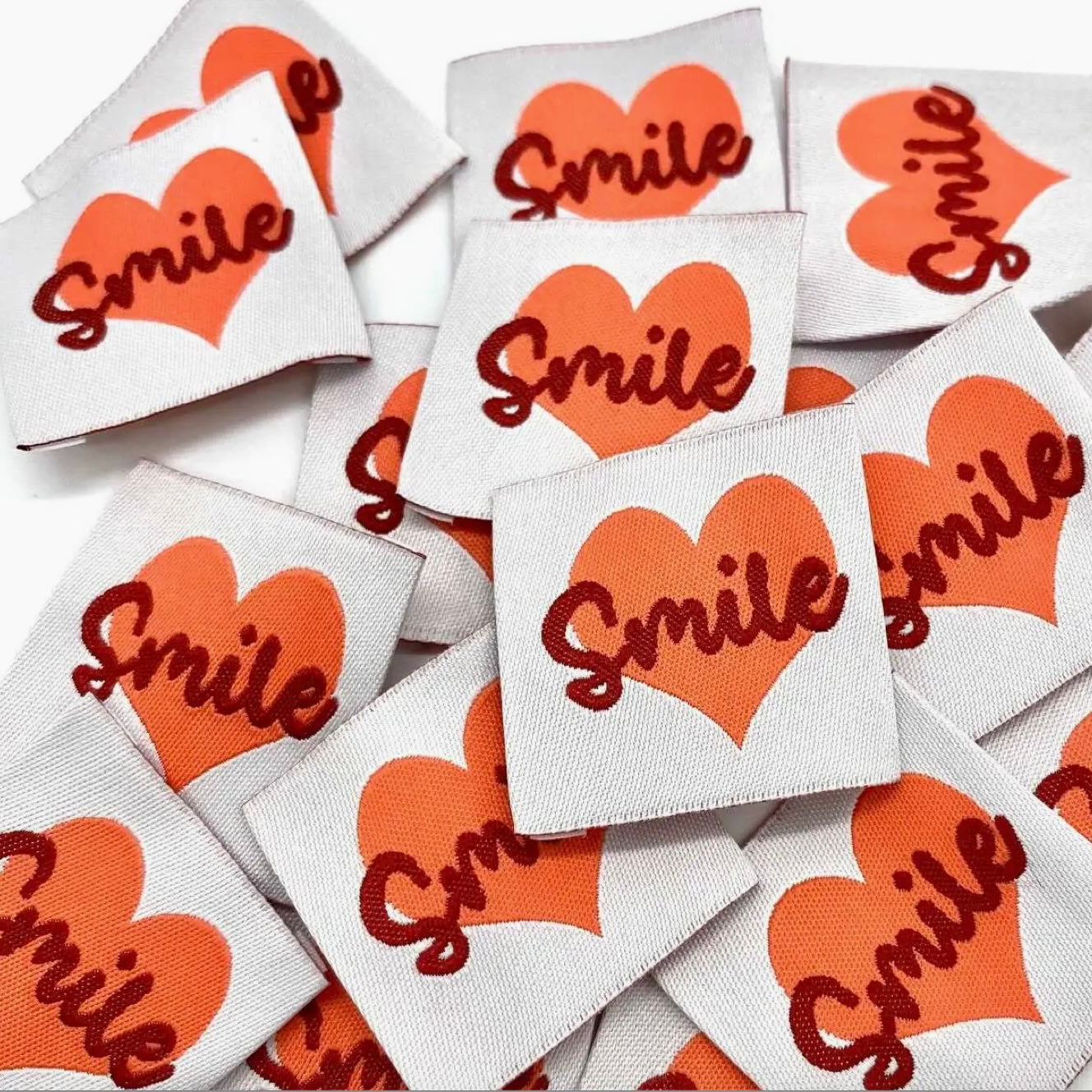 Etiquette tissée à coudre