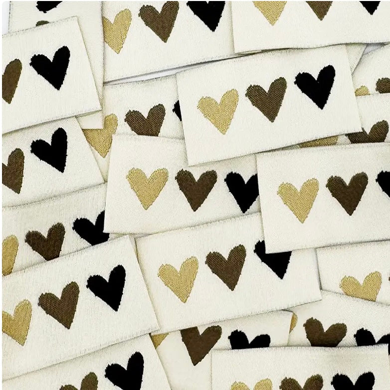 Etiquette tissée à coudre