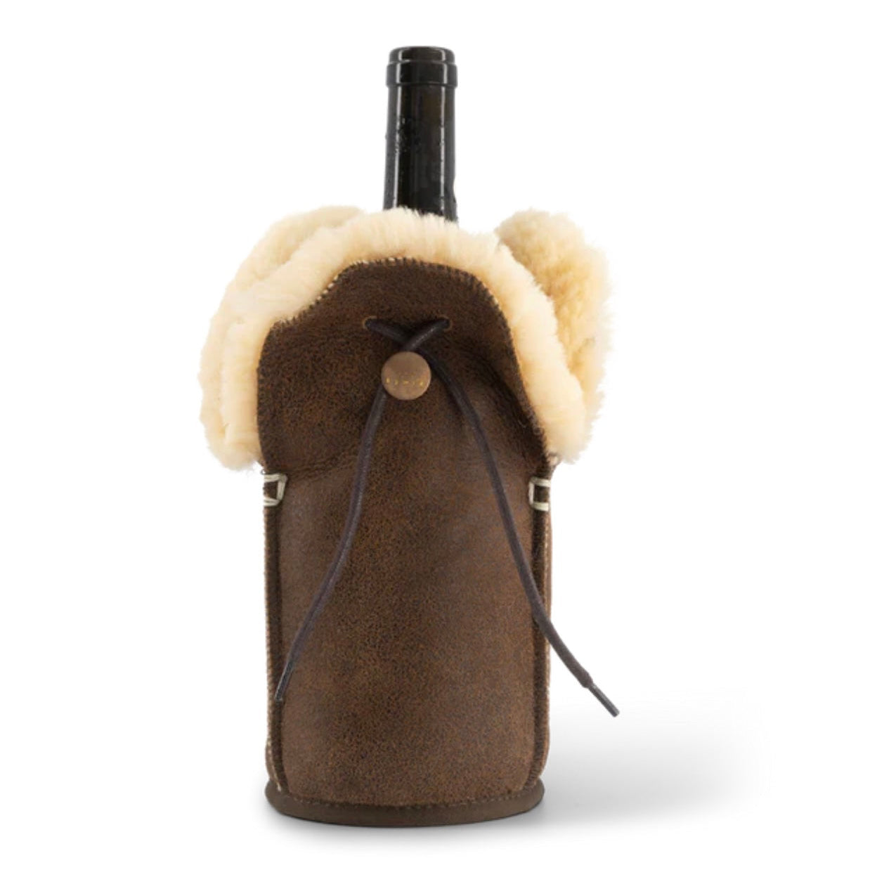 Étui Isotherme Champagne – KYWIE marron cuir