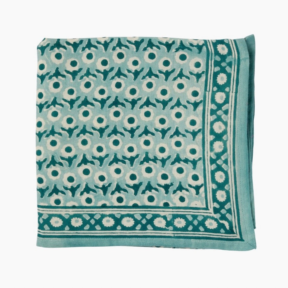 Foulard Isha Blue Green