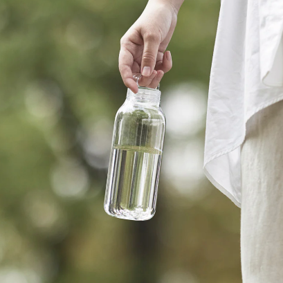 kinto gourde eau 500ml transparente