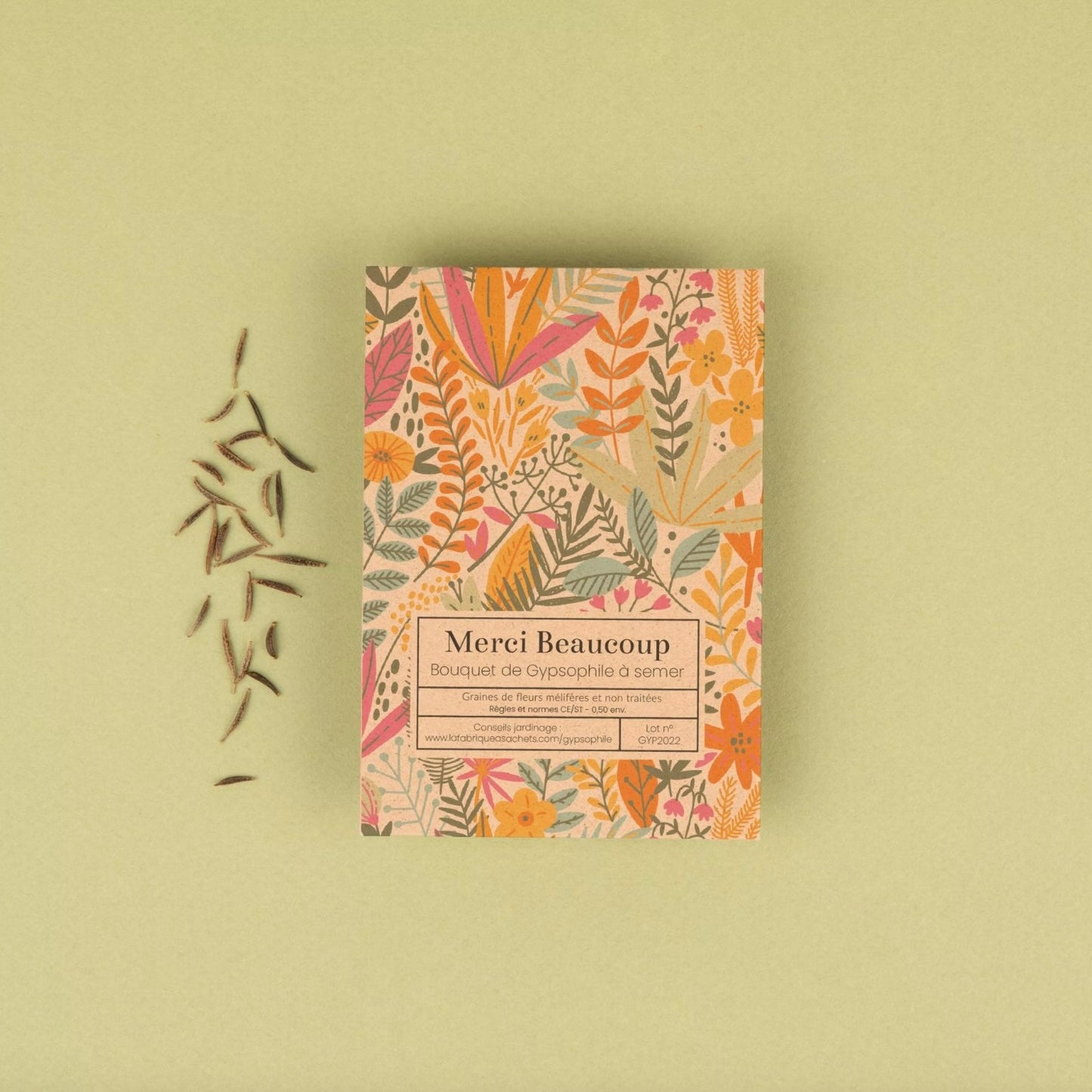 Sachets de graines à planter