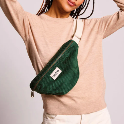 banane velous sapin hindbag