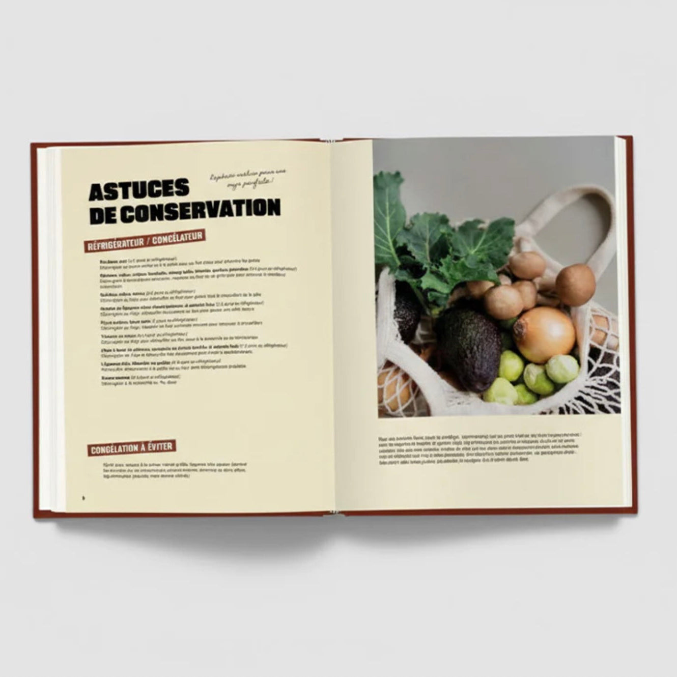 Livre de cuisine La reine de l'Orga