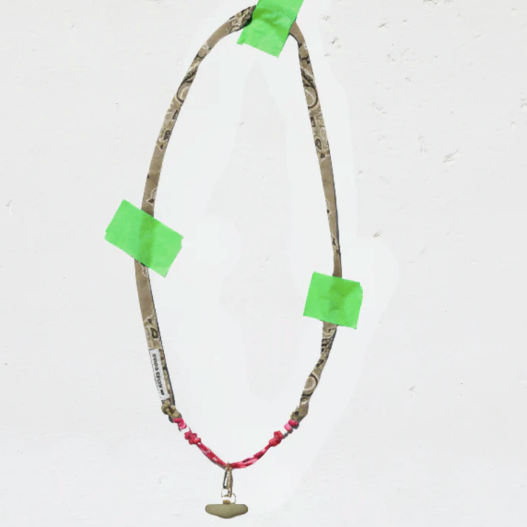 cordon téléphone beige bandana maison saussure