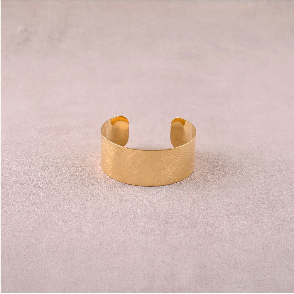 Manchette effet brossé 25mm