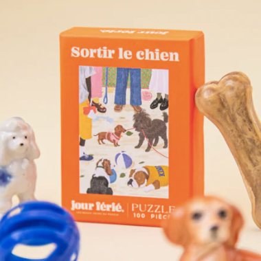 puzzle jour ferie sortir le chien