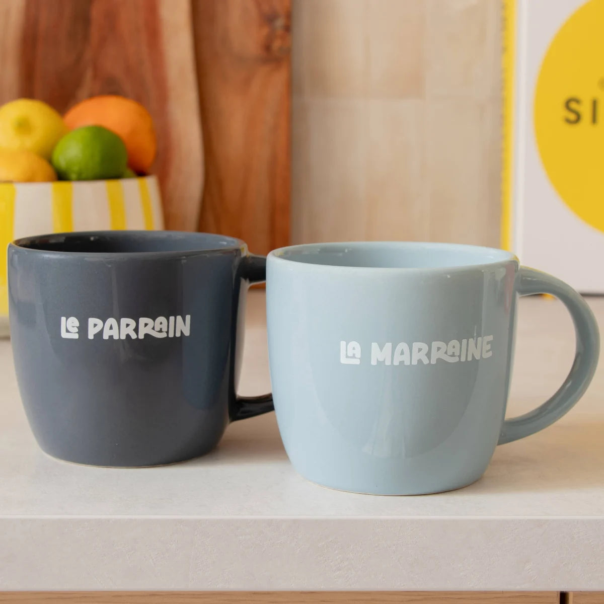 Mug Le Parrain Gris