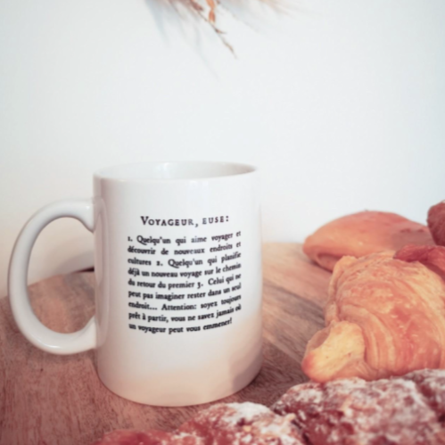 mug céramique voyageur