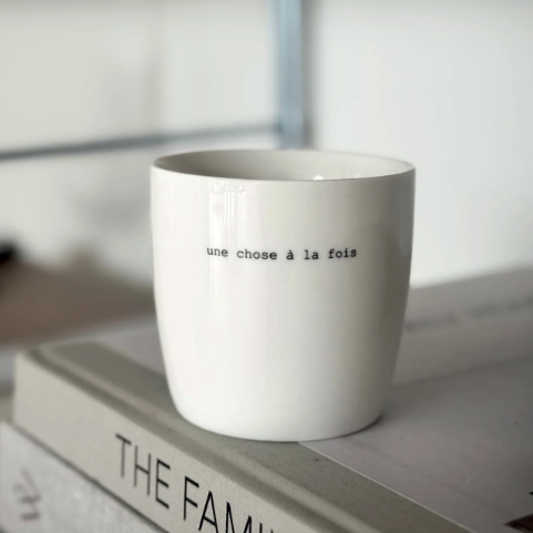 mug mot une chose à la fois sogne