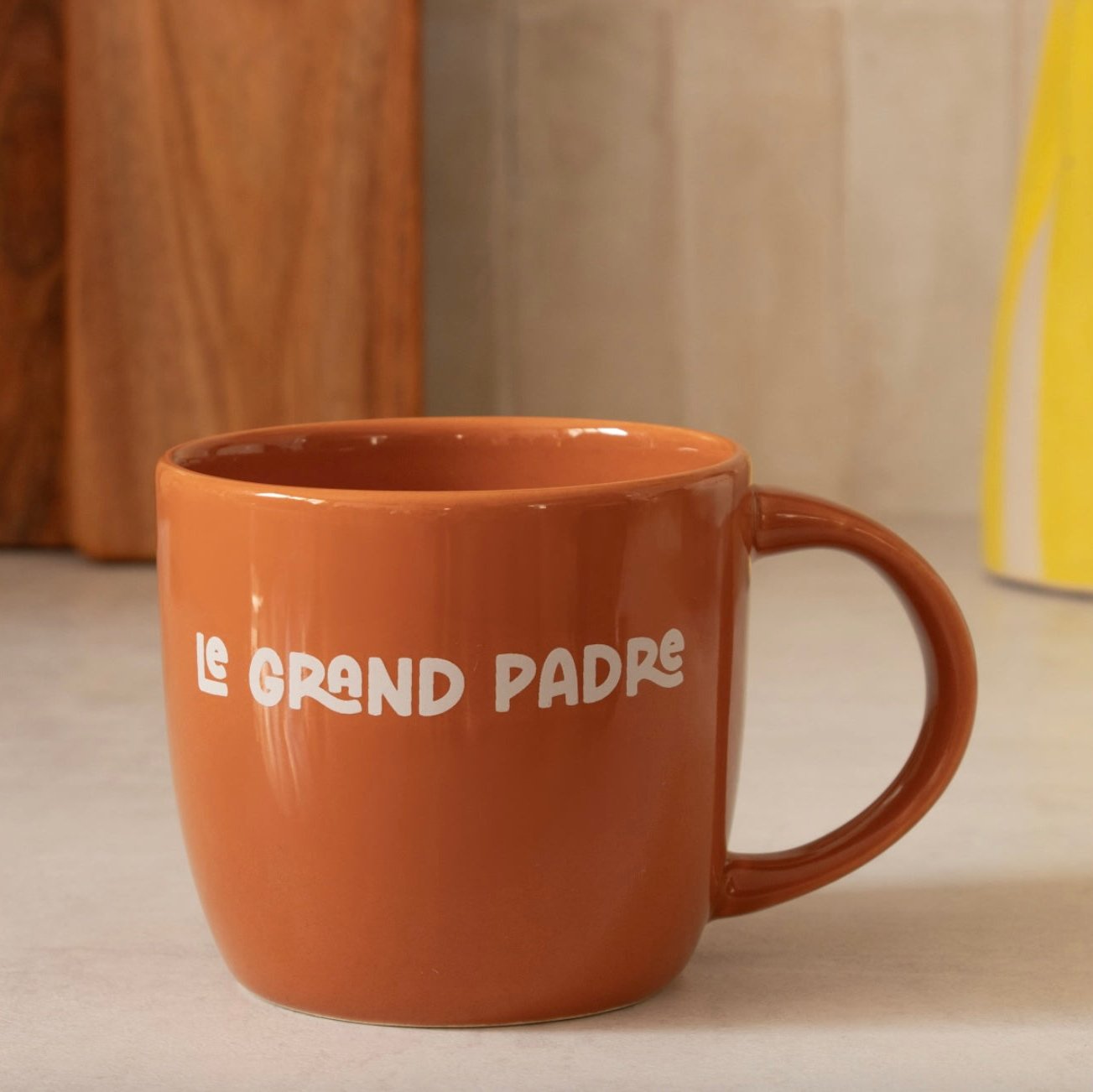 Mug Le Grand Padre Orange