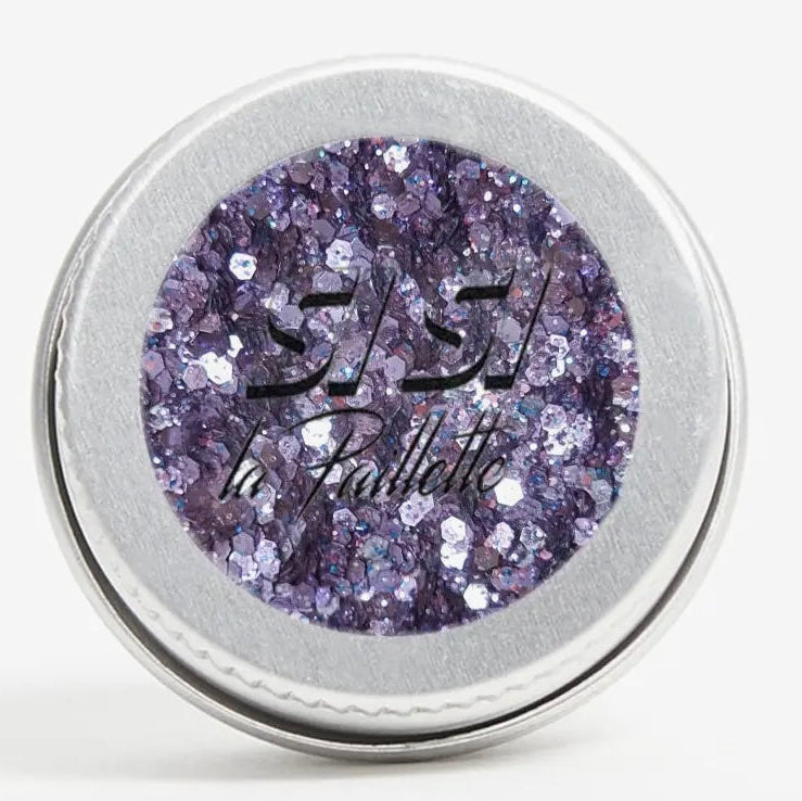 paillettes pluie violette