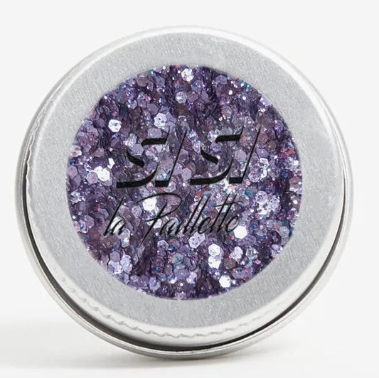 paillettes pluie violette