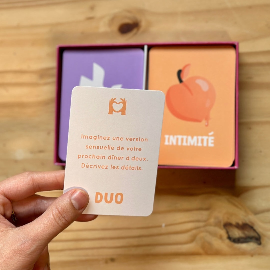 Parlons Love jeu de cartes pour les couples
