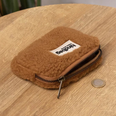 hindbag moumoute brun porte monnaie