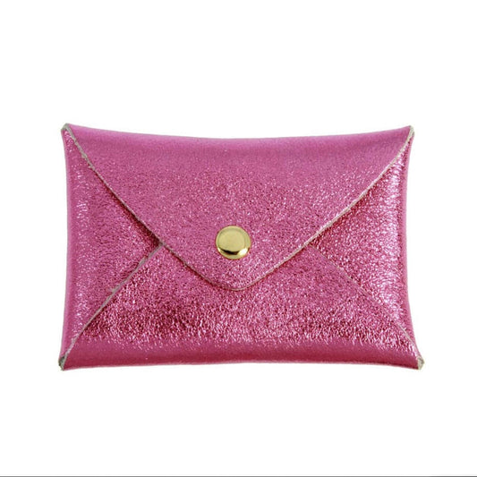 Porte cartes Origami  Rose barbie