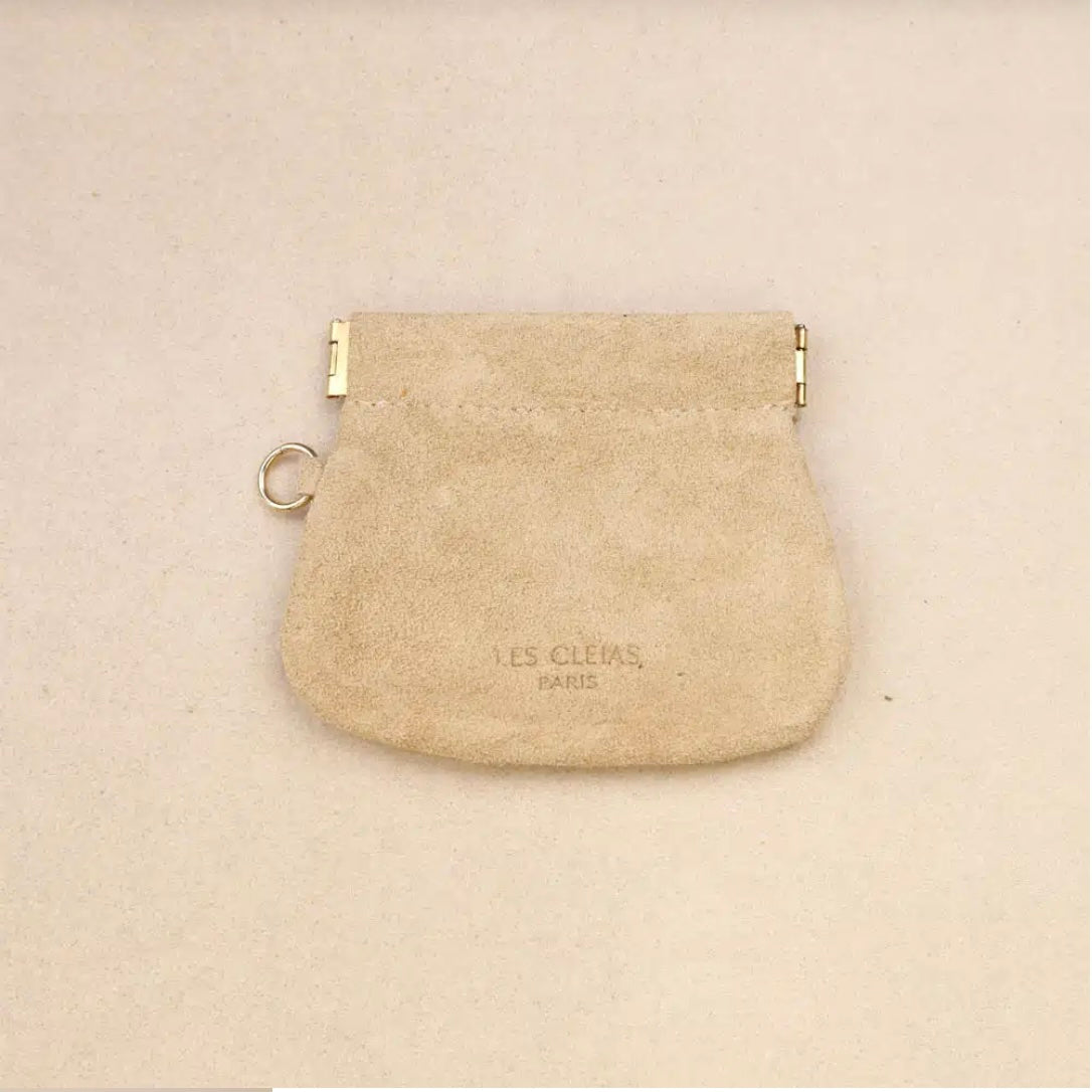 porte monnaie bourse nubuck
