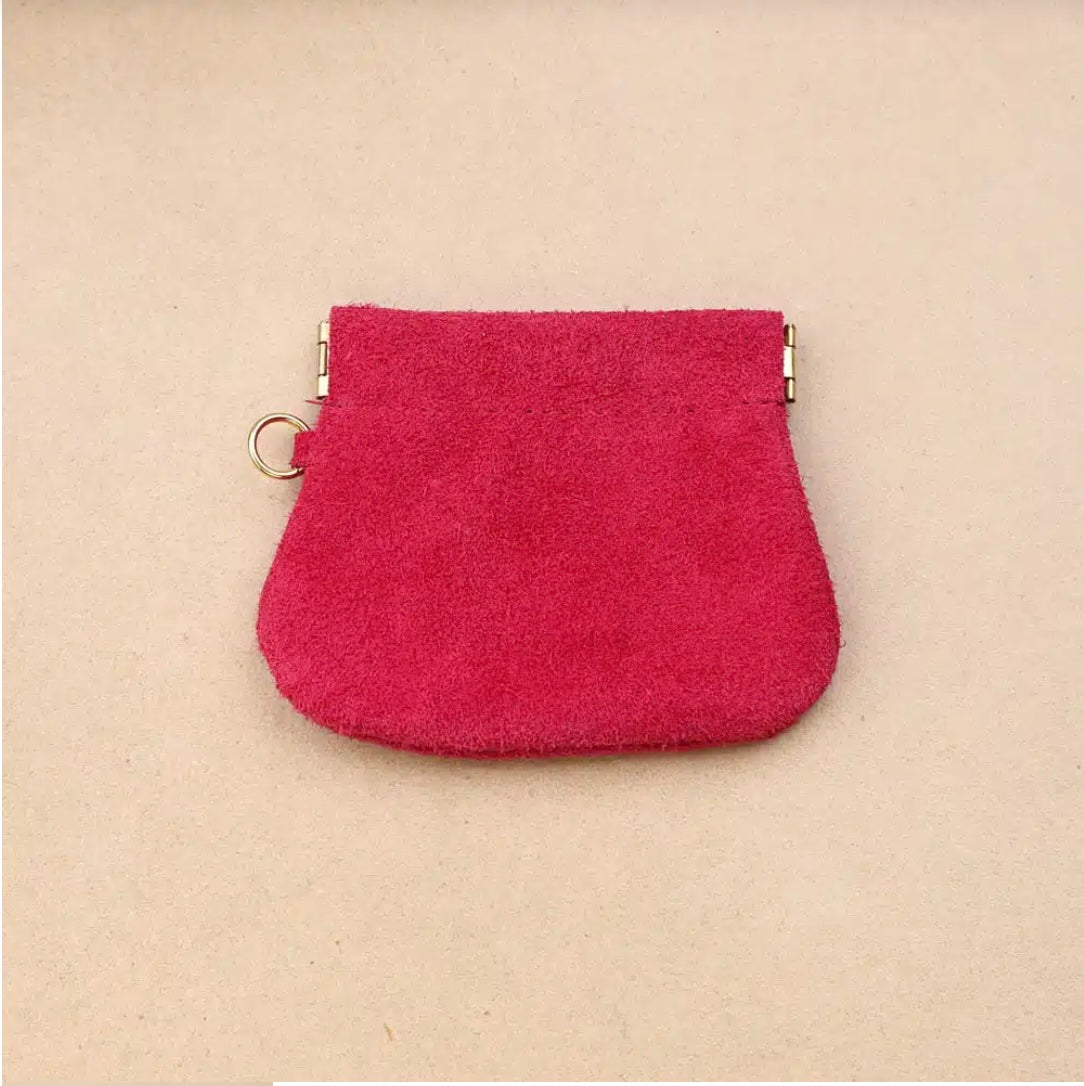 porte monnaie bourse nubuck