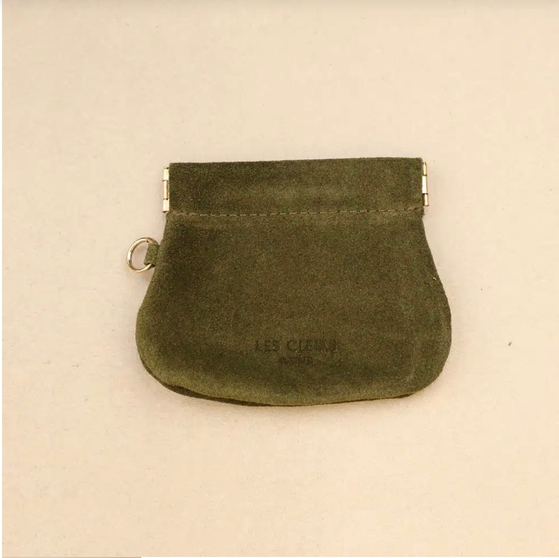 porte monnaie bourse nubuck