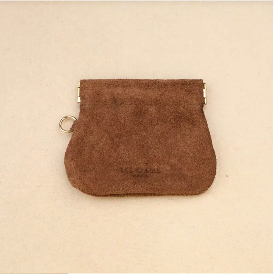 porte monnaie bourse nubuck