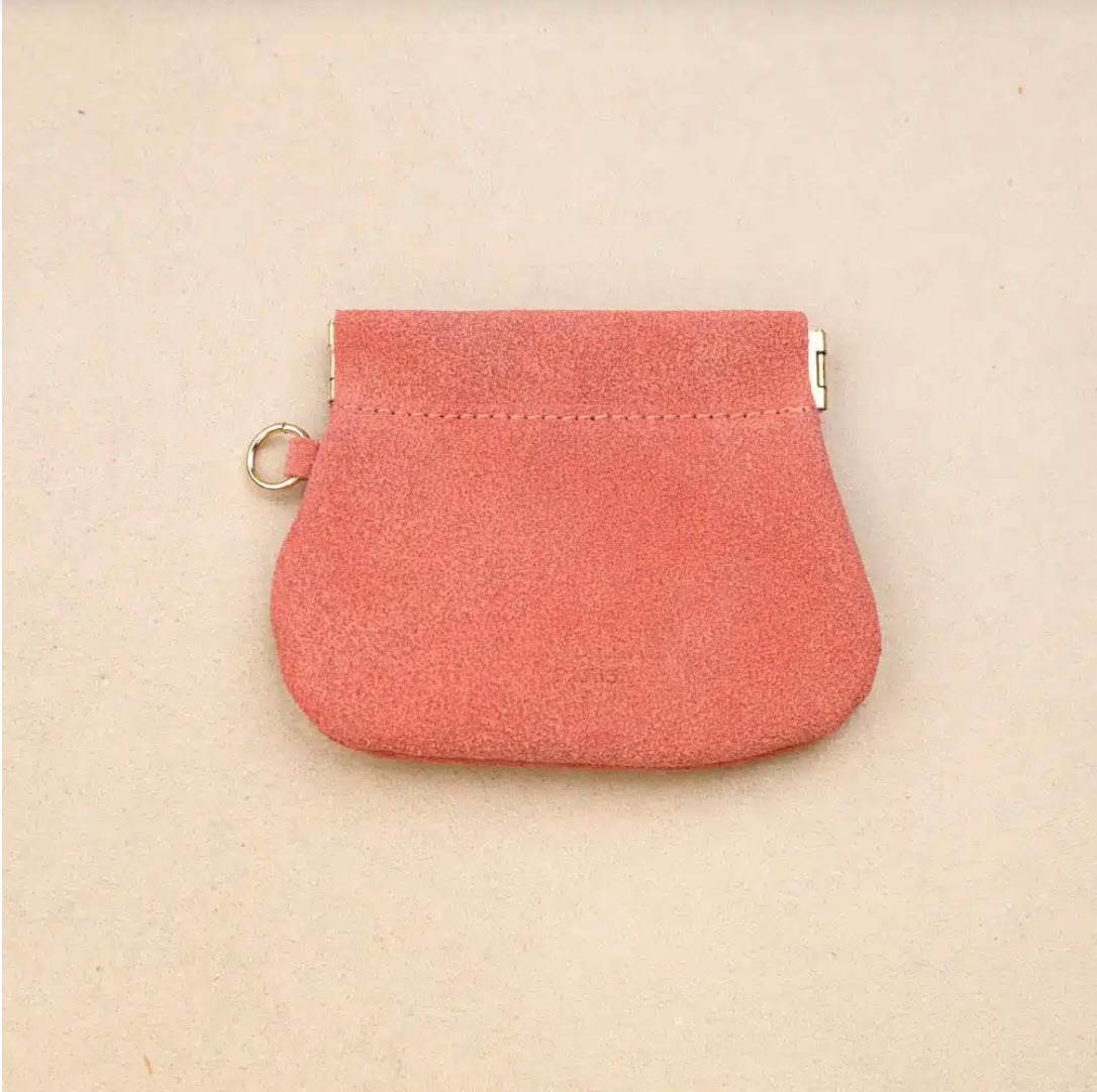 porte monnaie bourse nubuck
