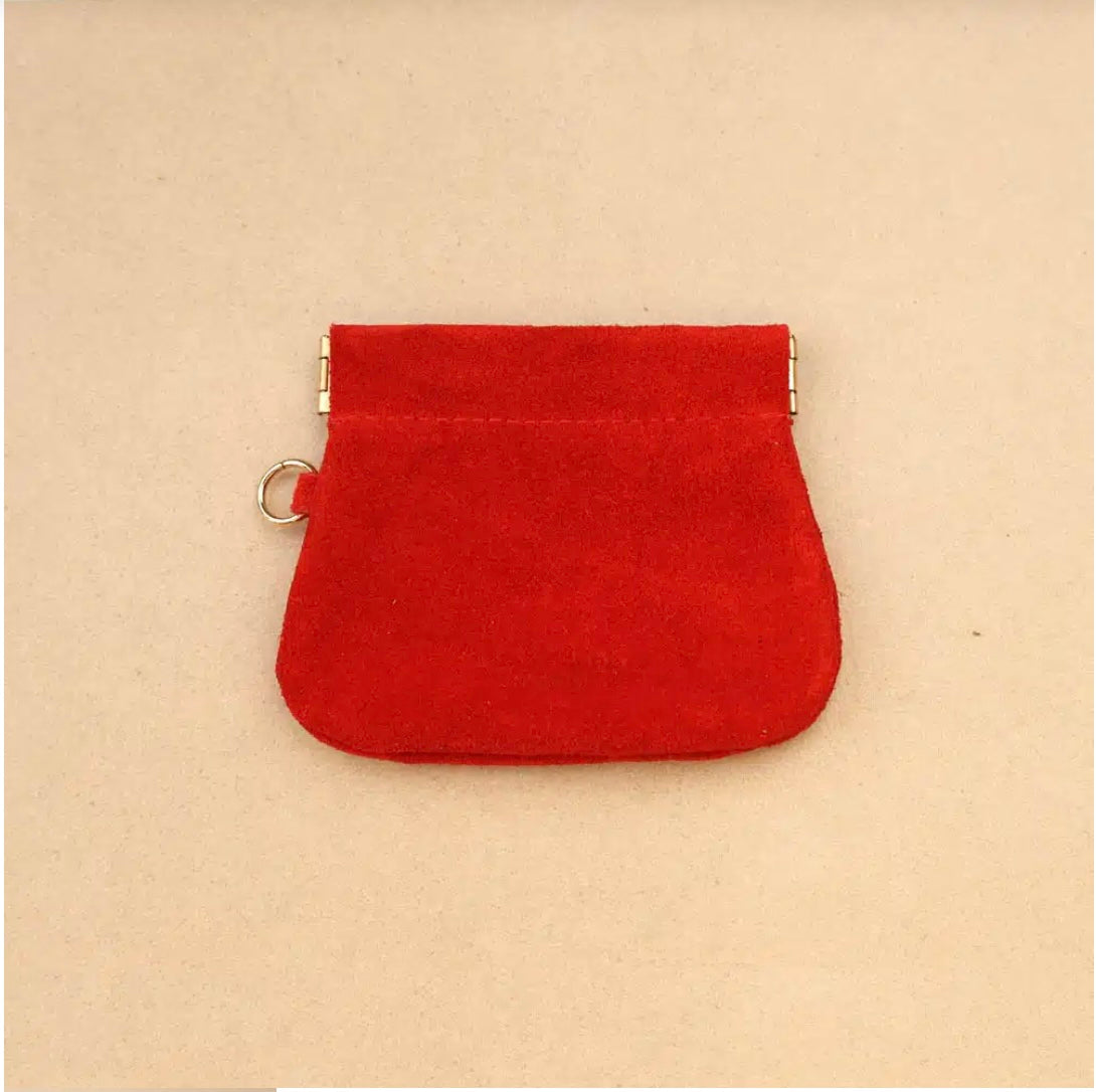 porte monnaie bourse nubuck