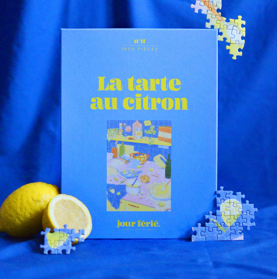 Puzzle 1000 pièces La tarte au citron