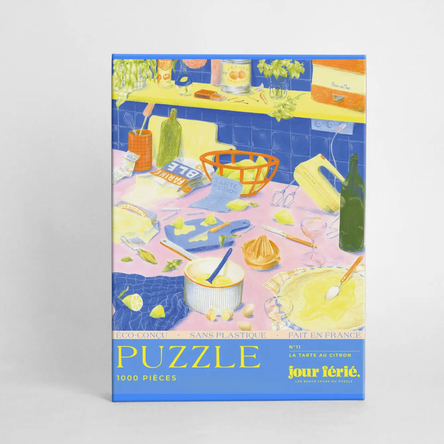 Puzzle 1000 pièces La tarte au citron