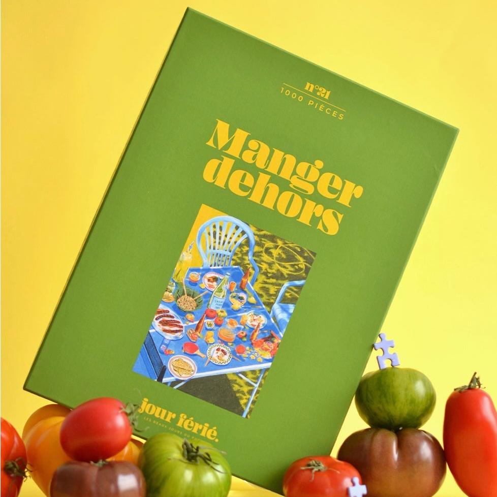 Puzzle 1000 pièces Manger Dehors