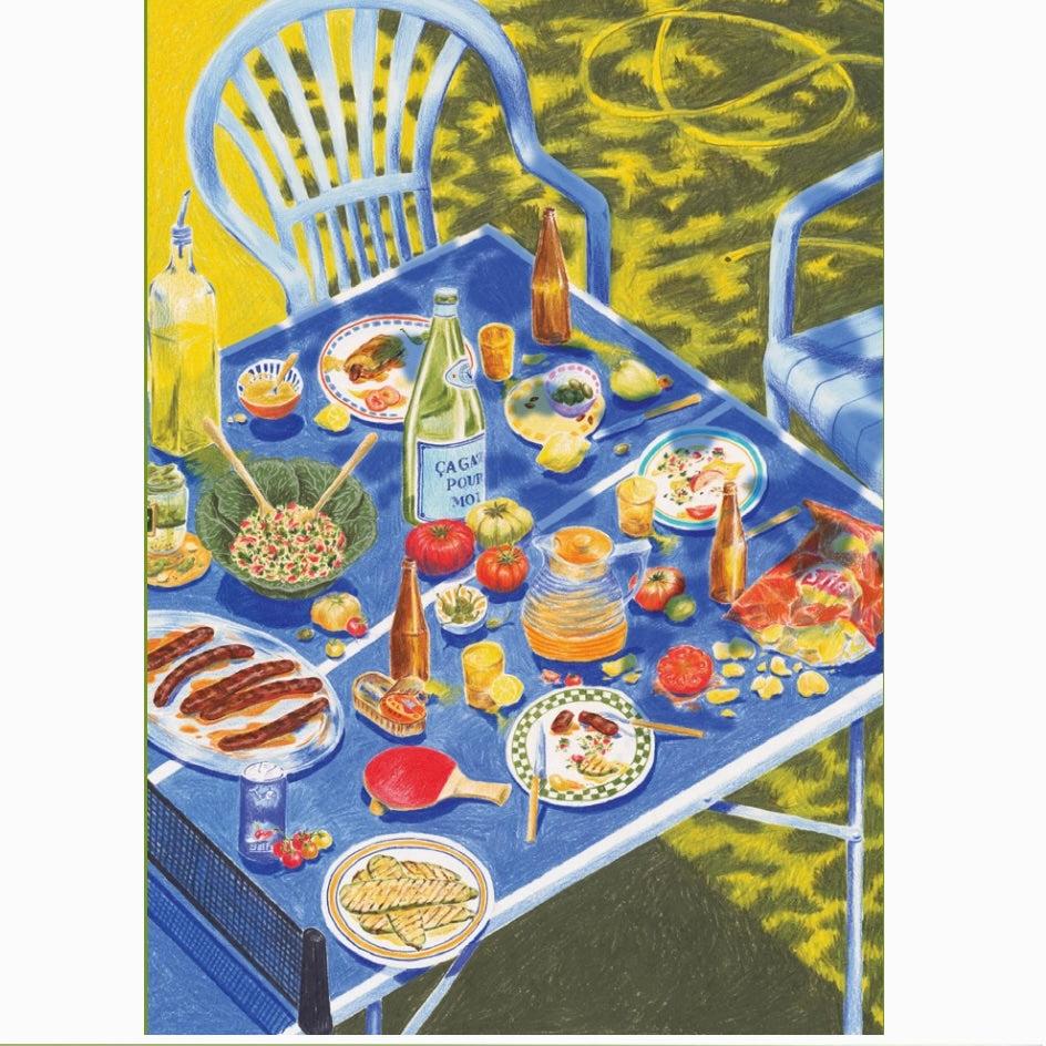 Puzzle 1000 pièces Manger Dehors